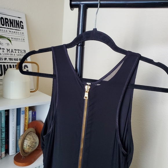 Guess Maxi Cocktail Dress with Mesh Back - Picture 9 of 9